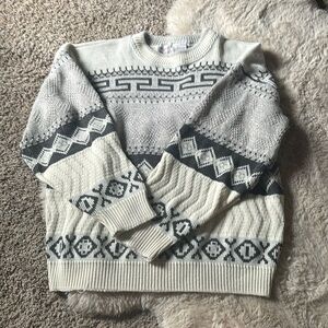 Vintage Aztec sweater